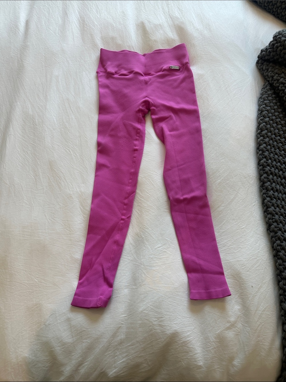 Bombshell Sportswear Girls Magenta Seamless Leggings
